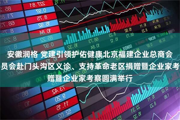 安徽润格 党建引领护佑健康北京福建企业总商会医学专家委员会赴门头沟区义诊、支持革命老区捐赠暨企业家考察圆满举行